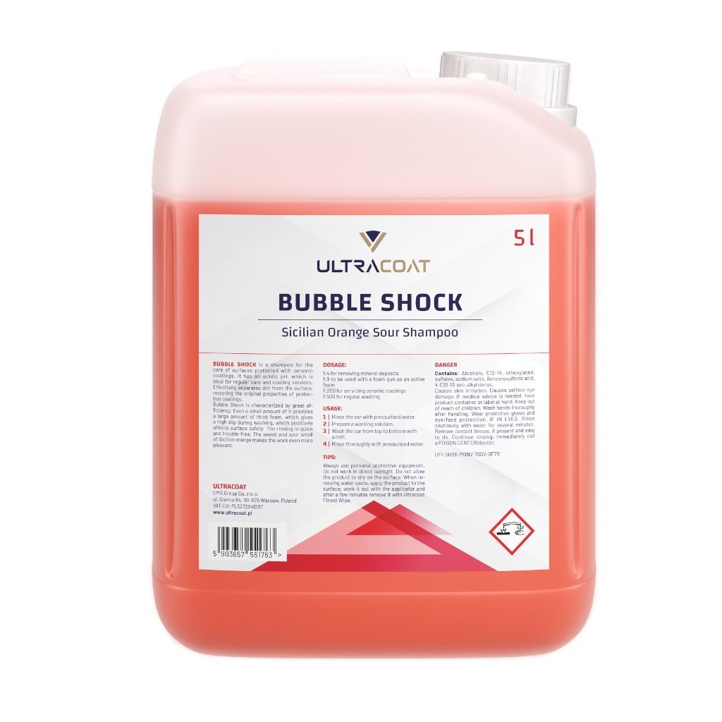 Bubble Shock - Sicilian Orange Sour Schampo 5L