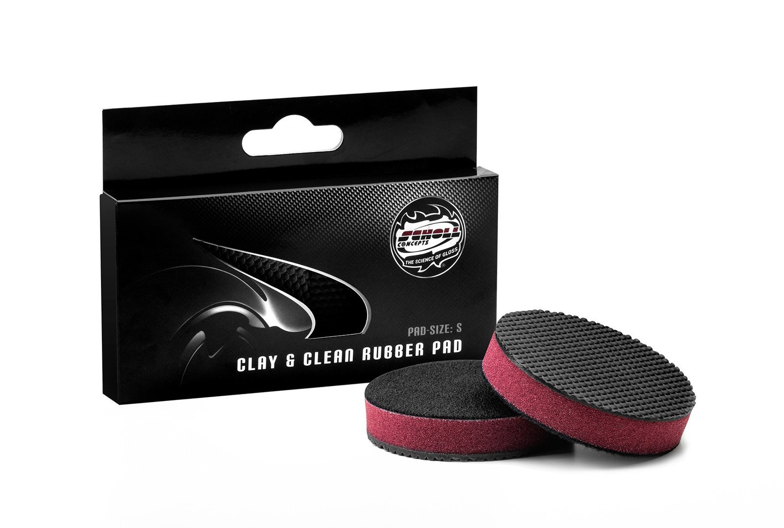 CLAY&CLEAN Rubber Pad 76 mm 2st