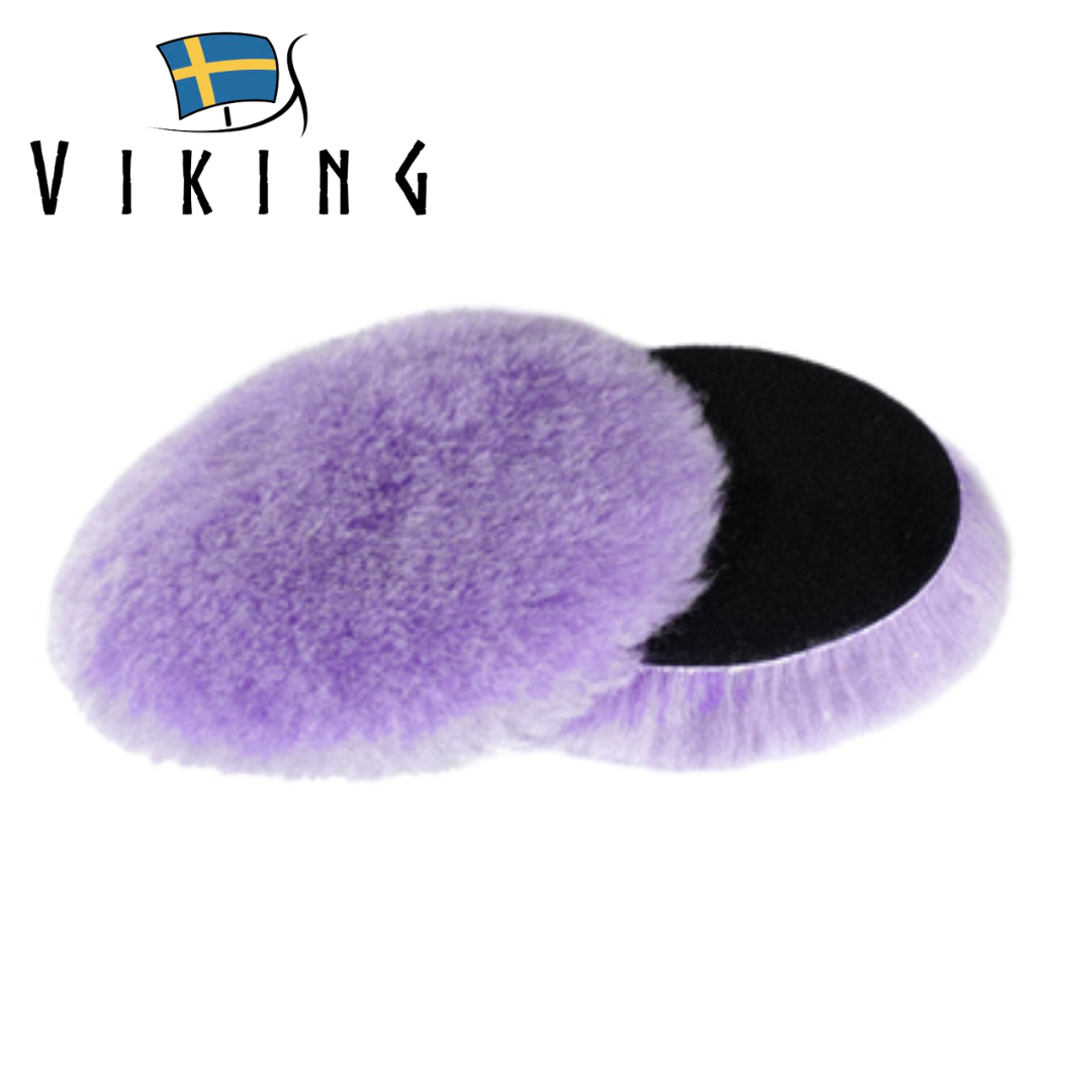 PURPLE WOOL Long Pile 130mm x 22mm